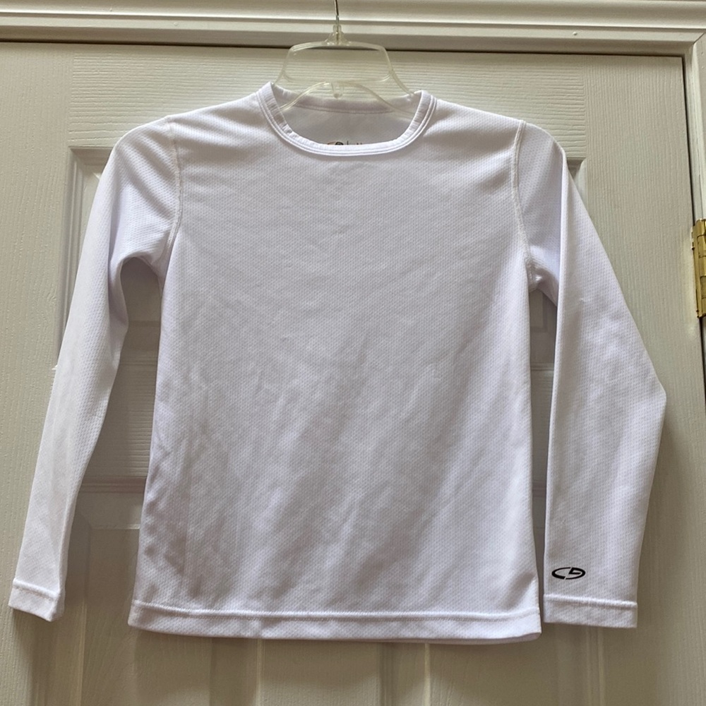 C9 Champion Youth Athletic Base Layer Long Sleeve Shirt, Size M (10-12)